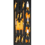 Набор инструментов универсальный, раскладной ящик, 60 предметов TOLSEN TT85401