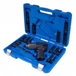 Гайковерт пневматический ударный 1/2, 881 Нм, с комплектом головок, 19 предметов KING TONY 44108AMP01