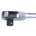 Трещотка 1/2, 262 мм, 32 зубца, флажковая, фиксатор KING TONY 4779-10GR