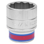 Головка торцевая стандартная двенадцатигранная 3/4, 1-7/16, дюймовая KING TONY 633046S