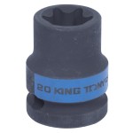 kingtony головка ударная  1/2 e20 torx 457520m