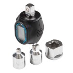 Динамометрический адаптер серии DIGITAL, 1/2, 40-200 Нм, 4 предмета, кейс KING TONY 34417-1A