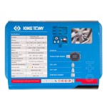 Динамометрический адаптер серии DIGITAL, 1/2, 40-200 Нм, 4 предмета, кейс KING TONY 34417-1A