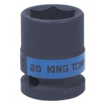 kingtony головка ударная  1/2 6гр. 20мм 453520m