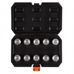 Набор насадок для секреток колес Land Rover, кейс, 10 предметов AFFIX AF10942310C