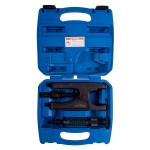 Съемник шаровых опор грузовиков гидравлический, 12 т, зев 36 мм, 3 предмета KING TONY 9HBE81