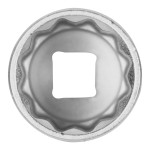 Головка торцевая глубокая двенадцатигранная 1/2, 28 мм KING TONY 423028M