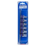 Набор торцевых головок 1/2, TORX Е-стандарт, E10-E20, 6 предметов KING TONY 4106PR