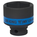 kingtony головка ударная  1/2 6гр. 38мм 453538m