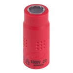 Головка торцевая диэлектрическая шестигранная 1/4, 8 мм KING TONY 2335VE08M