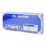 KING TONY Набор ударных торцевых головок 1/2, шестигранные, 10-21 мм, 11 предметов 4412MP