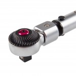 Динамометрический ключ серии FIT, 9х12 мм с набором насадок 10-17 мм, 4-20 Нм, кейс KING TONY 345102D08MR