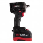 Гайковерт аккумуляторный ударный 1/2, 900 Нм, 18 В, укороченный, 4 предмета, кейс MIGHTY SEVEN DW-404A