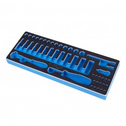 Ложемент для набора торцевых головок 1/4" с принадлежностями 9-2548MRV, EVA KING TONY 859254832B