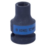 kingtony головка ударная  1/2 6гр. 09мм 453509m