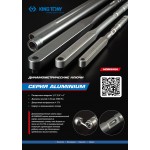 Динамометрический ключ серии ALUMINIUM, 3/4, 200-1000 Нм, футляр KING TONY 3465G-3FB