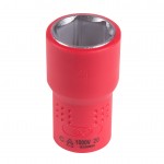 Головка торцевая диэлектрическая шестигранная 1/2, 21 мм KING TONY 4335VE21M