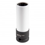 Головка для поврежденного крепежа глубокая 1/2, 17 мм, тонкостенная, пластиковая защита AFFIX AF10931017