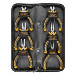 Набор пассатижей и бокорезов GRIPro, мини, 6 предметов, в футляре на молнии TOLSEN TT10359