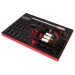 Набор пневмоинструмента 1/2 с принадлежностями, кейс, 41 предмет MIGHTY SEVEN NC-4255QC