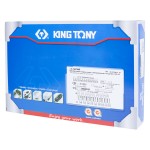 Набор торцевых головок 1/4 с принадлежностями, торцевые насадки Hex и Torx, ложемент, 37 предметов KING TONY 9-7537MR