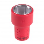 Головка торцевая диэлектрическая шестигранная 1/2, 24 мм KING TONY 4335VE24M