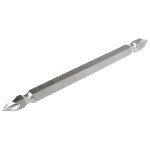 Вставка (бита) торцевая 1/4, Phillips, PH1, 100 мм, двусторонняя KING TONY 151001P