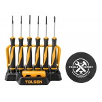 Набор прецизионных отверток GRIPro, 8 предметов TOLSEN TT20193