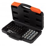 Набор для восстановления резьбы свечей накаливания, 33 предмета, кейс AFFIX AF10312033C