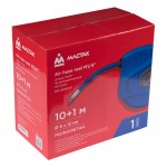 Шланг пневматический 8х12 мм, 10 м, на автоматической катушке, полиуретановый, резьба 1/4 МАСТАК 681-08110HR