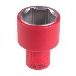 Головка торцевая диэлектрическая шестигранная 1/2, 30 мм KING TONY 4335VE30M