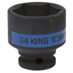 kingtony головка ударная  1/2 6гр. 34мм 453534m