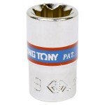 Головка торцевая восьмигранная 1/4, 8 мм KING TONY 231008M