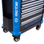 Тележка инструментальная, 7 выдвижных ящиков, HEAVY DUTY KING TONY 87G31-7B-BK