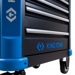 Тележка инструментальная, 7 выдвижных ящиков, HEAVY DUTY KING TONY 87G31-7B-BK