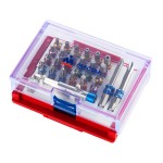 Набор вставок (бит) 1/4, TORX, HEX, PZ, PH, SLOT, 28 предметов 058-11028C