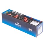 Набор рожковых диэлектрических ключей, 10-19 мм, чехол из теторона, 8 предметов KING TONY 12FVE08MRN