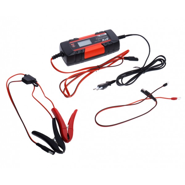 Устройство зарядное интеллектуальное 6В/1А, 12В/1А, 12В/4А GTE GTE-C410