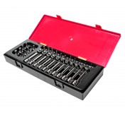 Набор головок торцевых 3/8 TORX,HEX 41 предмет в кейсе JTC