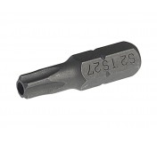 Бита TORX TS27Hх25мм 1/4 5-ти гранная с отверстием JTC