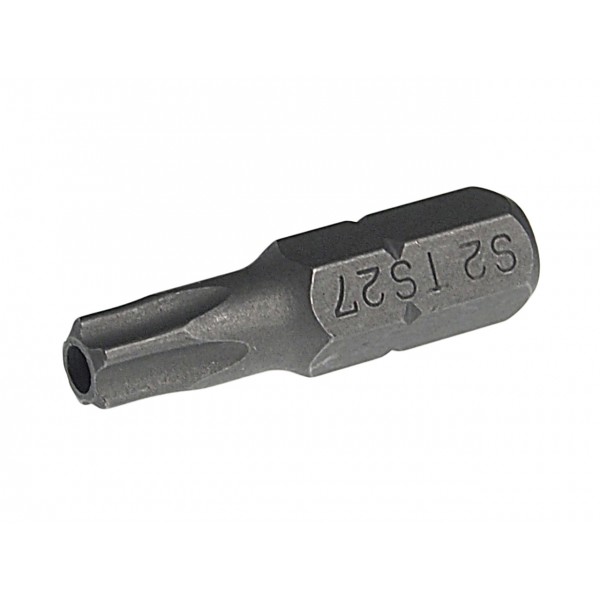 Бита TORX TS27Hх25мм 1/4 5-ти гранная с отверстием JTC JTC-1192527