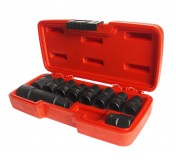 Набор головок специальных 1/2,3/8 5-ти гранных и RIBE 10 предметов в кейсе JTC