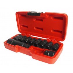 Набор головок специальных 1/2,3/8 5-ти гранных и RIBE 10 предметов в кейсе JTC