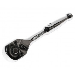 Ключ трещотка 1/4 72 зуба 128мм металлическая рукоятка JTC