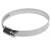 Хомут ленточный 070-090мм (12мм) червячный нержавеющая сталь JTC