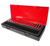 Набор головок торцевых 3/8 6-ти гранных 6-22мм глубоких 16 предметов в кейсе JTC