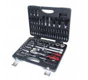 Набор головок торцевых и бит 1/4,1/2 6-ти гранных 96 предметов в кейсе JTC