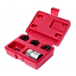 Набор инструментов для восстановления резьбы шпилек колес (М12х1.25, М12х1.5, М14х1.5) в кейсе JTC