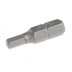 Бита HEX H4х25мм 1/4 DR 6-ти гранная S2 JTC