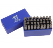 Клейма буквенные кириллица 5мм (HRC 60+-2град. DIN 1451) JTC